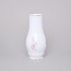 Gold line: Vase 19 cm, Thun 1794 Carlsbad porcelain, BERNADOTTE roses