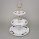 Compartment dish 3 pcs., Thun 1794 Carlsbad porcelain, BERNADOTTE arms