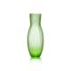 Crystal Carafe / Vase 1350 ml, Light Green - Tethys, Kvetna 1794 Glassworks