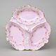Cabaret 3 pcs. 23 cm, dekor 158, Leander, rose china