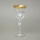 Astra Gold: Wine glass 280 ml, crystal + gold, Adagio, Royal Golden Embossed light decor
