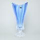 Crystal Vase on Stand - Blue, 40 cm, Aurum Crystal