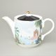 Blenheim Palace - Tea pot 1,1 l, Indian room, fine bone china Roy Kirkham