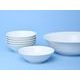 Compot set for 6 persons Jana white, Thun 1794 Carlsbad porcelain