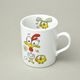 Hrnek Ken 260 ml, Veselá slepice, dekor Veselá slepice, Thun 1794, karlovarský porcelán