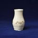 Vase 16 cm, Thun 1794 Carlsbad porcelain, BERNADOTTE ivory + flowers