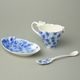 FLORAL BOUQUET COLLECTION SCULPTURED porcelain spoon, FRANZ porcelain