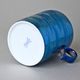 RESET, Mug /cup tea 370 ml, Titanium Blue, Český porcelán a.s.