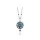 Necklace V. van Gogh - Almond Tree Blue, 4,5 / 4,5 / 8 cm, Porcelain, Goebel