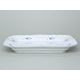 Tray square 26 cm, Thun 1794 Carlsbad porcelain, BERNADOTTE Forget-me-not-flower