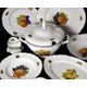 Fruits: Dining set for 6 persons, Thun 1794 Carlsbad porcelain, BERNADOTTE