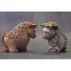 De Rosa - Black Bull, 7 x 4 x 6 cm, Ceramic figure, De Rosa Montevideo
