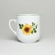 Mug Trojka 0,28 l, Český porcelán a.s., Sunflower