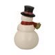 Snowman figurine Wishing Heart 13 / 13 / 21.5cm, stoneware, Goebel