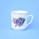 Mug Karel 0,27 l, Lily of the valley + Forget-me-not, Český porcelán a.s.