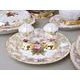 Dining set for 6 pers., Cecily + gold, Frederyka Carlsbad