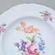 Plate deep 23 cm, Thun 1794 Carlsbad porcelain, BERNADOTTE Meissen Rose