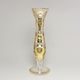 Cut Crystal Vase, 30 cm, Gold + Enamel, Jahami Bohemia