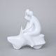 Lovers on Scooter 14,5 x 12,5 x 16,5 cm, White, Porcelain figures Duchcov (Royal Dux Bohemia)