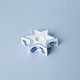 Candle holder Star 9 x 2,2 cm, Original Blue Onion Pattern