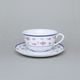 Cup 210 ml low + saucer 150 mm, Thun 1794, karlovarský porcelán, ROSE 80283