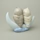 Love story (owls), 18 x 15 cm, NAO porcelain