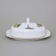 Butter dish for 250 g butter, THUN 1794 Carlsbad porcelain, BERNADOTTE hunting