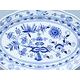 Oval dish 43 cm, Original Blue Onion Pattern