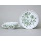Šálek a podšálek bujón (na polévku) s oušky 250 ml / 17,5 cm, zelený cibulák, Český porcelán a.s.