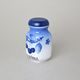 Spice box 0,2 l, Thun 1794 Carlsbad porcelain, BLUE CHERRY