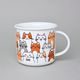 Hrnek Tina velký 380 ml, Kočky, Český porcelán a.s.