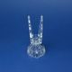 Stojánek na ubrousky 13 x 9,5 cm, brus Větrník, Bohemia Crystal