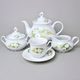 Čajová souprava pro 6 osob, Thun 1794, karlovarský porcelán, CONSTANCE 80262 kopretiny