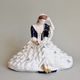 Lady with book, small 18 x 24 x 19 cm, Isis, Porcelain Figures Duchcov
