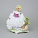 Flowergirl 14 x 8 x 17 cm, Kurt Steiner, Porcelain Figures Unterweissbacher