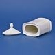 Spice box 150 ml, 12,4 cm, Thun 1794, karlovarský porcelán, BERNADOTTE ivory