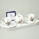 Friendly mocca / coffee set for 2 pers., Yoko - Birds, Atelier Lesov