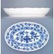 Oval salad dish 23 cm, Original Blue Onion Pattern