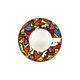 Cup and saucer Romero Britto - All We Need is Love, 100 ml / 12 cm, Fine Bone China, R. Britto, Goebel