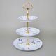 3-compartment dish, Goose, Golden Stick 36 cm, Cesky porcelan a.s.