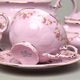 Tea set for 6 pers. Sonata decor 158, Leander 1908, Rose china