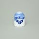Pepper shaker, Thun 1794 Carlsbad porcelain, BLUE CHERRY