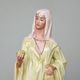 Moor - female 33 cm, Bronze, Porcelain Figures Duchcov