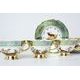 Tea cup 200 ml + saucer, Hunting - Green, Carlsbad