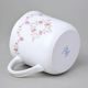 Hrnek vařák 650 ml růžičky + zlatá linka, Český porcelán a.s.