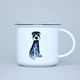 Mug Tina middle 240 ml, Dog, Český porcelán a.s.