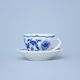 Cup + saucer mini, Original Blue Onion pattern