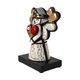 Figurine Romero Britto - Golden Faith, 18,5 / 10,5 / 23 cm, Porcelain,Goebel