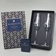 Set 2 sklenic na sekt 210 ml, Helix, krystaly Swarovski, DIAMANTE
