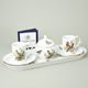 Friendly mocca / coffee set for 2 pers., Yoko - Birds, Atelier Lesov